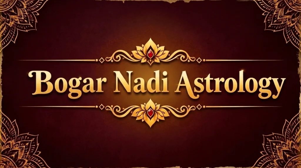Bogar Nadi Astrology Banner