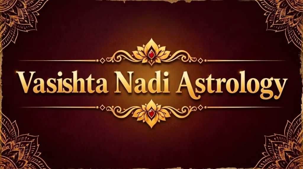 Vasishta Nadi Astrology Banner